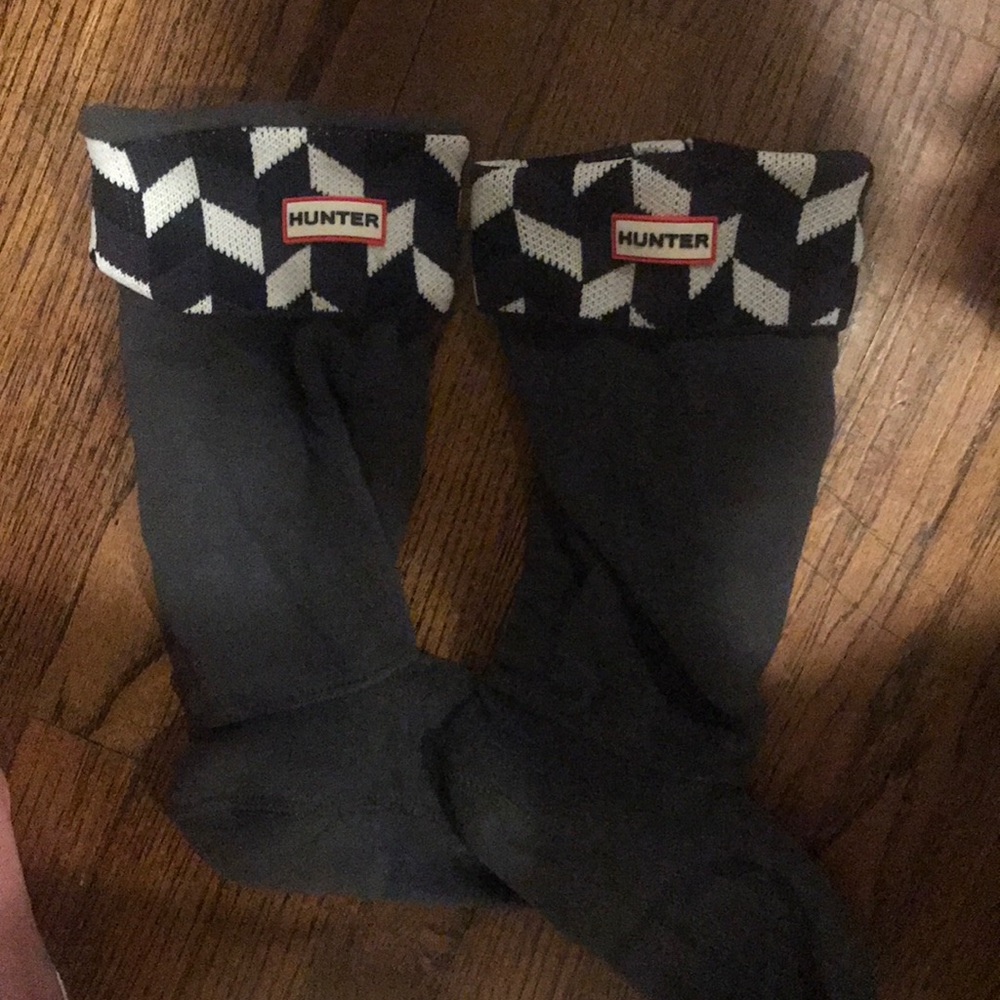 Hunter boots socks